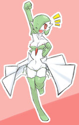 1girls artist_request breasts female female_gardevoir female_only female_pokemon gardevoir highres ikanomaru nintendo pokémon_(species) pokemon pokemon_(species) pokemon_rse solo white_skin