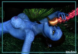 1girls 3d alien alien_girl alien_only avatar female interspecies mongo_bongo na'vi neytiri thanator