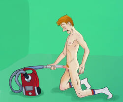 1boy arthur_weasley erect_nipples erection experimenting eyes freckles ginger_hair green_background green_eyes harry_potter holding_object improvised_sex_toy kneeling male_only male_penetrating masturbation mouth_open muggle_device naked_footwear open_eyes open_mouth partially_clothed plain_background pubic_hair red_hair sex_machine shadow socks tagme teeth thumb_in_ass tripperfunster vaccum_cleaner vaccum_hose vacuum vacuum_fellatio what