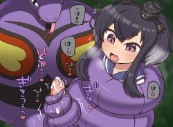 1futa 2022 ^^^ arbok bar_censor black_hair black_hairband black_headwear blue_sailor_collar blurry blurry_background blush censored clothed clothing commission constriction crossover cum depth_of_field erection feral feral_on_futa feral_on_human futanari futasub hairband hat human kantai_collection light-skinned_futanari light_skin mini_hat mostly_clothed nintendo open_mouth penis pokemon pokemon_(species) pokephilia purple_eyes rantana_(lalalalackluster) restrained sailor_collar school_uniform serafuku skeb_commission tailjob tokitsukaze_(kantai_collection) tongue tongue_out twitching_penis zoophilia