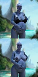 liara t'soni from mass effect by breedingduties