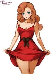 1girls female katrielle_layton layton's_mystery_journey minacream tagme