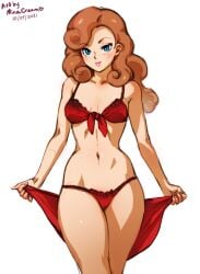 1girls apple_arcade female katrielle_layton layton's_mystery_journey lingerie lingerie_only tagme