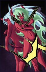 kneesocks daemon from panty & stocking with garterbelt