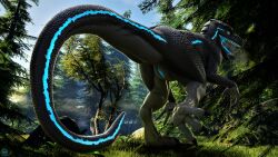 3d_(artwork) dinosaur dinosaur_girl dromaeosaurid first_person_perspective first_person_view genitals hi_res nsfw paws pov pov_eye_contact pussy raptor reptile scalie theropod whiteperson ziina