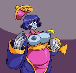 breasts clothing cute darkstalkers hsien_ko jiangshi large_breasts lei-lei lei_lei poopishness tagme