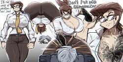 angry cowgirl_position female_on_top femdom glasses metal_gear_rising:_revengeance muscular_female rule_63 senator_armstrong tagme zzzhodazzz