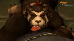 blizzard_entertainment hi_res lingchiyun_(artist) male male/male mammal pandaren paws sex taran taran_zhu ursid video_games warcraft whitebrowned whitebrowned_(artist) world_of_warcraft