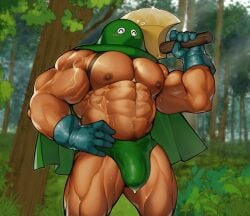 abs bara biceps big_muscles big_penis bodybuilder dragon_quest dragon_quest_iii huge_cock huge_muscles kandar male male_focus male_only muscle muscles muscular muscular_arms muscular_back muscular_legs muscular_male muscular_thighs nipples pecs pubic_hair ruisselait underwear veins veiny_muscles veiny_penis