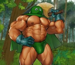 abs bara biceps big_muscles big_penis bodybuilder dragon_quest dragon_quest_iii hood huge_cock huge_muscles kandar looking_at_viewer male male_focus male_only muscle muscles muscular muscular_arms muscular_back muscular_legs muscular_male muscular_thighs nipples pecs pubic_hair ruisselait underwear veins veiny_muscles veiny_penis