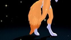 3d animated anthro ass breasts dancing female_focus furry mmd mp4 music naked nude paw_patrol skye_(paw_patrol) sound tail tetramundo video