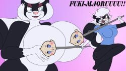 bbw daughter endora_(sabrina_online) furry glasses huge_breasts mature_female mature_woman milf mother mother_and_daughter mother_of_the_goddess'_dormitory parody sabrina_(sabrina_online) sabrina_conrad sabrina_online skunk voluptuous wide_hips