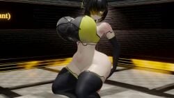 3d anal anal_destruction anal_vore android animated clothing female_pred female_prey fondler hangarlite large_ass large_breasts mp4 robot sound source_request stockings video vore