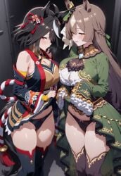 kitasan black (umamusume) from umamusume by artist request