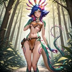 league_of_legends lol neeko nonhuman rizzenwolf sex werewolf