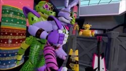 2boys 3d animated animatronic boner erection five_nights_at_freddy's five_nights_at_freddy's:_security_breach gay glamrock_bonnie_(fnaf) glamrock_freddy_(fnaf) inferno-charz male male/male male_only male_penetrating_male montgomery_gator_(fnaf) no_sound standing_sex stealth_sex tagme video yaoi