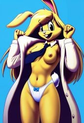 ai_generated female furry jazz_jackrabbit_(series) lori_jackrabbit self_upload