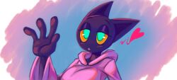 1anthro 1furry 1girls 20:9 2d 69blackcat69 anthro anthro_female anthro_only banner big_breasts black_body black_cat black_fur blush blush_lines breasts digital_drawing_(artwork) digital_media_(artwork) ears_up feline female female_anthro female_focus female_only furry furry_female furry_only green_pupils greeting half-closed_eyes hearts_around_head hood_down landscape long_sleeves oc olive_(69blackcat69) original original_character pink_hoodie png round_breasts round_head solo solo_anthro solo_female solo_focus solo_furry tagme tired tired_look unknown_date white_border yellow_eyes yellow_sclera