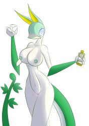 blue_eyes green_body green_skin june_greenfield plant_girl r-mk serperior tagme