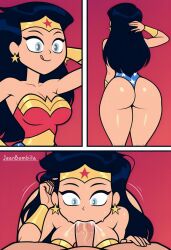 wonder woman from dc by jeanbombila666
