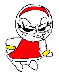 1boy amy_rose_(cosplay) big_penis drawing femboy femboy_only funny male male_only meme no_female not_female pixel_art red_dress red_hairband silly silly_face sleeveless_dress tagme white_man xd