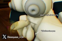 3d big_balls big_penis close-up cock comic_page dirty_penis forsaken_(roblox) futanari hmmyumm masturbation roblox roblox_game robloxian smegma two_time