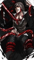 1boy alex_mercer cum dressed hoodie male male_only prototype prototype_(game) rape restrained solo_focus solo_male tagme tentacle tentacle_on_male tentacles_on_male