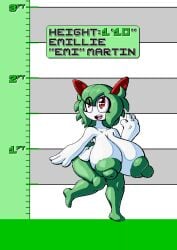 big_breasts breasts emillie_(zanbonsen) kirlia pokémon_(species) pokemon pokemon_(species) thick_thighs wide_hips zanbonsen