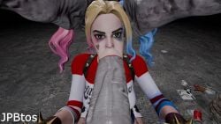 1girls animated big_ass big_butt big_cock blowjob clothed clothed_female clothing dc dc_comics deepthroat fortnite fully_clothed fully_clothed_female harley_quinn harley_quinn_(fortnite) huge_cock jpbtos light-skinned_female monster monster_cock monster_rape multicolored_hair no_sound rape regenerator resident_evil shorter_than_10_seconds tagme video