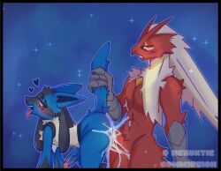 blaziken from nintendo by neruxtie
