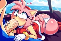 1boy 1girls ai_generated amy_rose ass blowjob car car_interior fellatio female furry furry_female huge_ass huge_cock looking_at_viewer male mullon novelai oral pov sloppy sonic_(series) sonic_the_hedgehog sonic_the_hedgehog_(series) straight