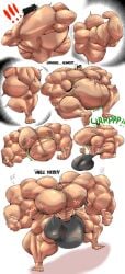 balls bodybuilder bulge fuffybuffychaos hyper hyper_balls hyper_bulge hyper_cock hyper_genitalia hyper_penis hyper_testicles lucas_lee male male_only muscle_growth muscles muscular muscular_arms muscular_male penis scott_pilgrim testicles vore vore_belly