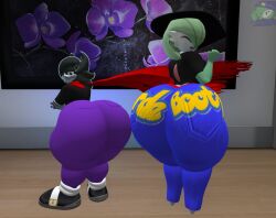 3d anthro ass big_ass big_breasts breasts bubble_butt dumptruck_ass female femboy gardevoir grey_(shanepr0d) huge_ass large_ass male nintendo pokemon pokemon_(species) thick_thighs vanessa_(zer0264) wide_hips zer0264