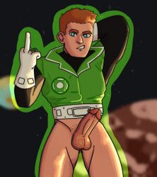 dc dc_comics gay green_lantern guy_gardner red_hair solo