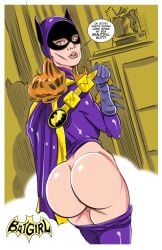 1girls ass barbara_gordon batgirl batman_(series) big_ass dat_ass dc dc_comics female female_only solo superheroine tim_phillips