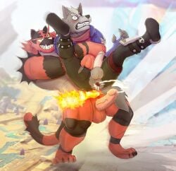 incineroar from nintendo by cuson