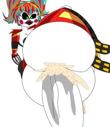 1boy 1girls anal anal_sex baby_(fnafsl) big_ass big_breasts big_butt big_penis circus_baby circus_baby_(fnaf) cum cum_in_ass cum_inside five_nights_at_freddy's la_sandia large_ass scrap_baby scrap_baby_(fnaf) straight tagme