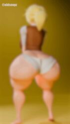 1girls 3d 3d_(artwork) 3d_model adventure_time animated animated ass ass_bigger_than_head ass_focus ass_shake back_view big_ass big_butt blonde_hair bouncing_ass butt_jiggle cartoon_network clothed clothing female female_focus female_only fionna_and_cake fionna_the_human_girl huge_ass huge_butt human jiggle jiggling_ass oldsoup oldsoupz partially_clothed ponytail short_playtime solo thick_thighs thighs twerking underwear