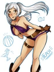 1girls alternate_costume bikini cleavage female fire_emblem fire_emblem_awakening fire_emblem_heroes gloves large_breasts nintendo o-ring_bikini official_alternate_costume purple_bikini purple_swimsuit robin_(female)_(summer)_(fire_emblem) robin_(fire_emblem) robin_(fire_emblem)_(female) solo swimsuit transparent_background twintails vatimortis