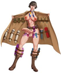 1futa abs absurd_res areolae balls big_breasts big_penis boots breasts brown_eyes brown_hair cigarette clothing coat_stash cock comission condom dildo dildos erection fleshlight futa futa_cock futa_only futanari highres human light-skinned_futanari light_skin lockpick loop163 marie_beaufort_(norwell_college) mostly_nude nipples norwell_college ooney101 open_coat partially_retracted_foreskin penis pubic_hair solo solo_futa standing tagme uncut vibrator vibrator_in_ass