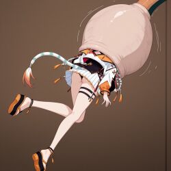 absorption absorption_vore ai_generated anime_girl cell cell_(dragon_ball) cell_vore dragon_ball_z female hispanic_virtual_youtuber idol_es mind_break mind_control swallowing taiga_toragami virtual_youtuber vore vtuber