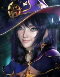 mona (genshin impact) from genshin impact by sevenbees