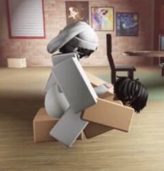 2boys 3d artist_request ass big_ass black_hair bubble_ass bubble_butt femboy gay male nude penis roblox roblox_avatar robloxian self_upload source_request tagme