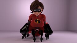 1futa 1girls 3d ass ass_focus big_ass big_breasts breasts costume curvaceous curvy curvy_figure disney elastigirl female futa_on_female futanari helen_parr heperson high_heels huge_ass huge_breasts latex micropenis milf pixar self_upload small_penis squatting superheroine the_incredibles thick thick_ass thick_thighs thighs violet_parr