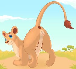 6_nipples anus detailed_background disney felid female feral genitals grass hi_res labbit1337 lion mammal multi_nipple nala_(the_lion_king) nipples outside pantherine plant presenting pussy solo the_lion_king wtf zoophilia