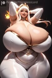 1girls ai_generated alternate_body_type alternate_breast_size alternate_costume big_breasts breasts breasts_bigger_than_head child_bearing_hips cleavage curvaceous curves curvy curvy_body curvy_female curvy_figure curvy_hips female female_only ghast hi_res high_resolution highres hips hips_wider_than_shoulders hourglass_figure huge_breasts massive_breasts massive_thighs minecraft mojang red_eyes shiny_skin solo solo_female solo_focus stable_diffusion thick_thighs thicknesslord voluptuous voluptuous_female white_hair wide_hips