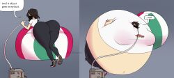 1boy air_inflation ass big_ass edm_(puffytwink) femboy helium_inflation inflatedbre inflation oc original_character puffytwink spherical_inflation sunken_head sunken_limbs text text_bubble thick_thighs thighs