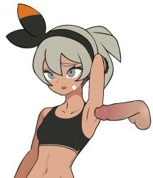 animated arm_up armpit_sex armpits bea_(pokemon) color colored dong134 human penis pokemon pokemon_ss small_breasts tagme testicles