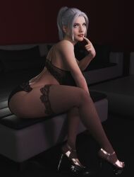 black cat (insomniac) from marvel by kolas3d