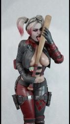 1girls 3d athletic athletic_female batman_(series) big_ass big_breasts bottom_heavy breasts bust busty chest clown_girl curvaceous curvy curvy_figure dc dc_comics dezmall eyebrows eyelashes eyes female female_focus fit fit_female hair harley_quinn harley_quinn_(injustice) hips hourglass_figure huge_ass huge_breasts injustice_2 large_ass large_breasts legs light-skinned_female light_skin lips mature mature_female slim_waist solo thick thick_hips thick_legs thick_thighs thighs top_heavy top_heavy_breasts upper_body villain villainess voluptuous voluptuous_female waist wide_hips